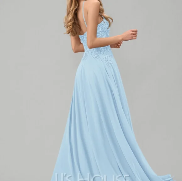 open lace back dress J&J Fashion USA 1428 Sequins Floor-Length Prom Gown Strapless Gold Black / 12